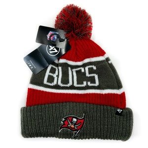 Tampa Bay Buccaneers Winter Beanie Mens Womens NFL Knit Hat 47 Brand Fan Gift